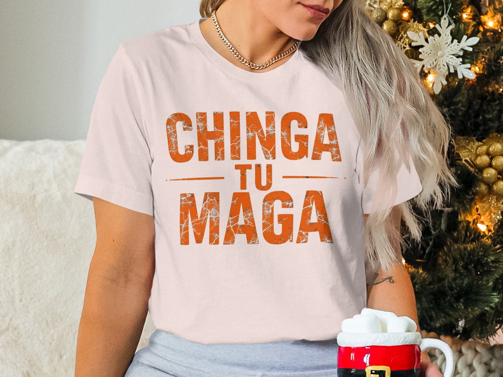 Chinga Tu Maga Graphic Short Sleeve Shirt