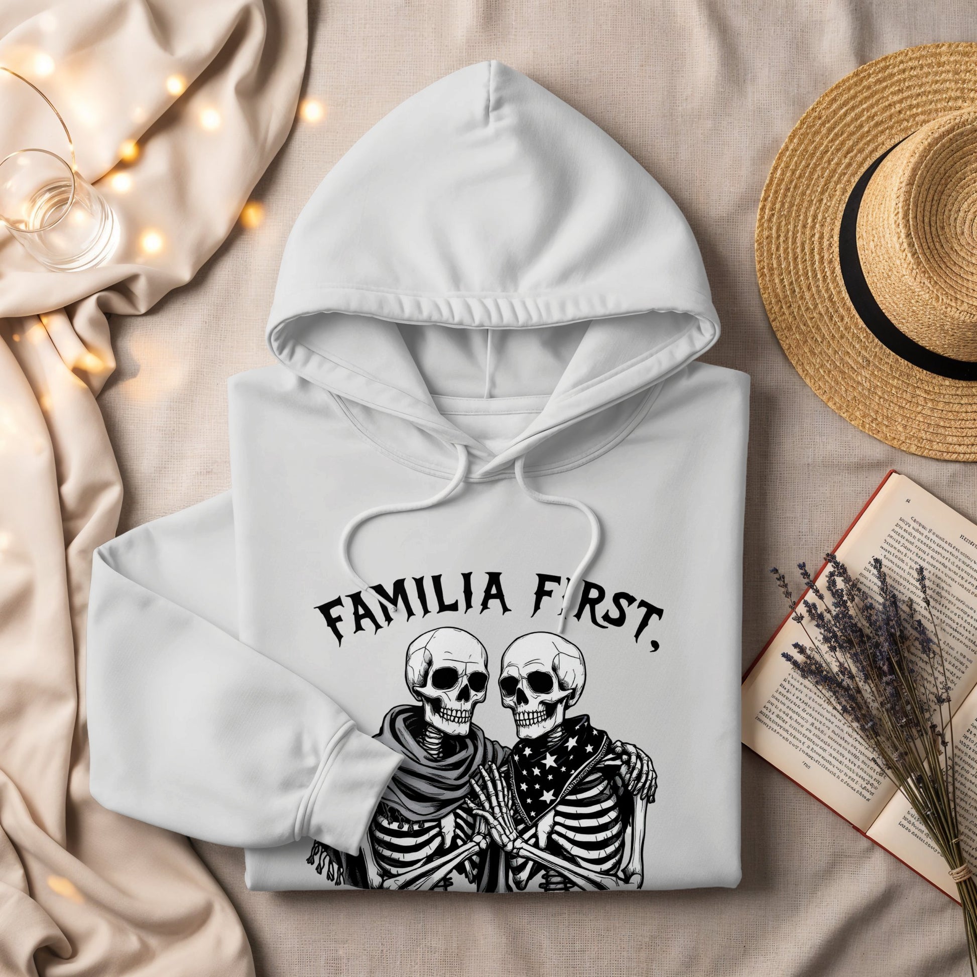 Familia First Skeletons Design Hoodie product