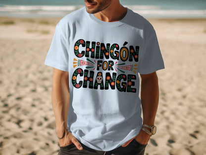 Chingón For Change Statement Graphic Tee product