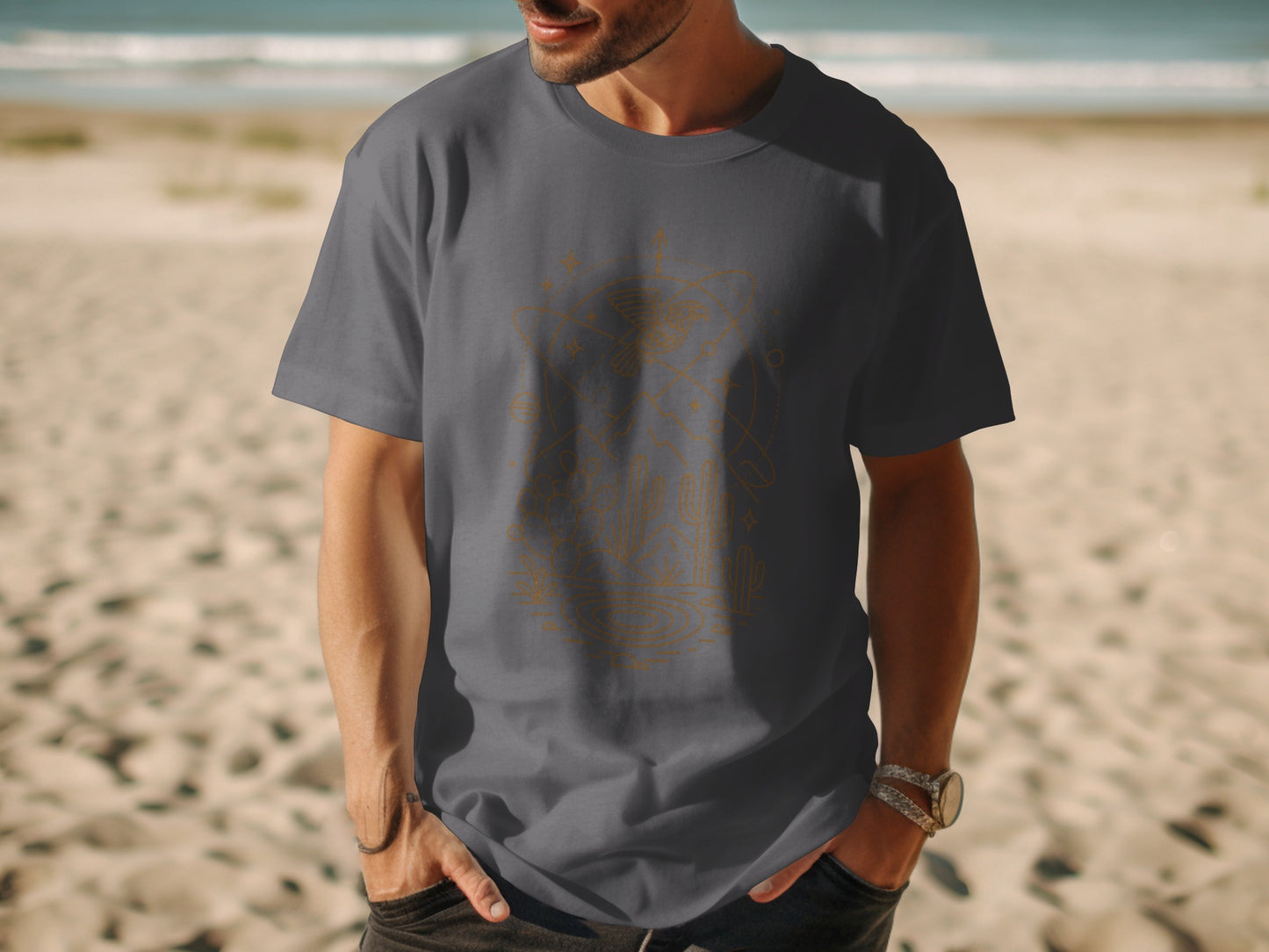 Cosmic Space Adventure Graphic Tee product