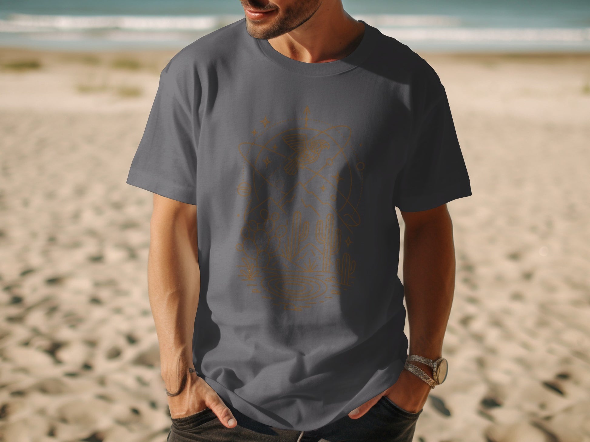 Cosmic Space Adventure Graphic Tee product