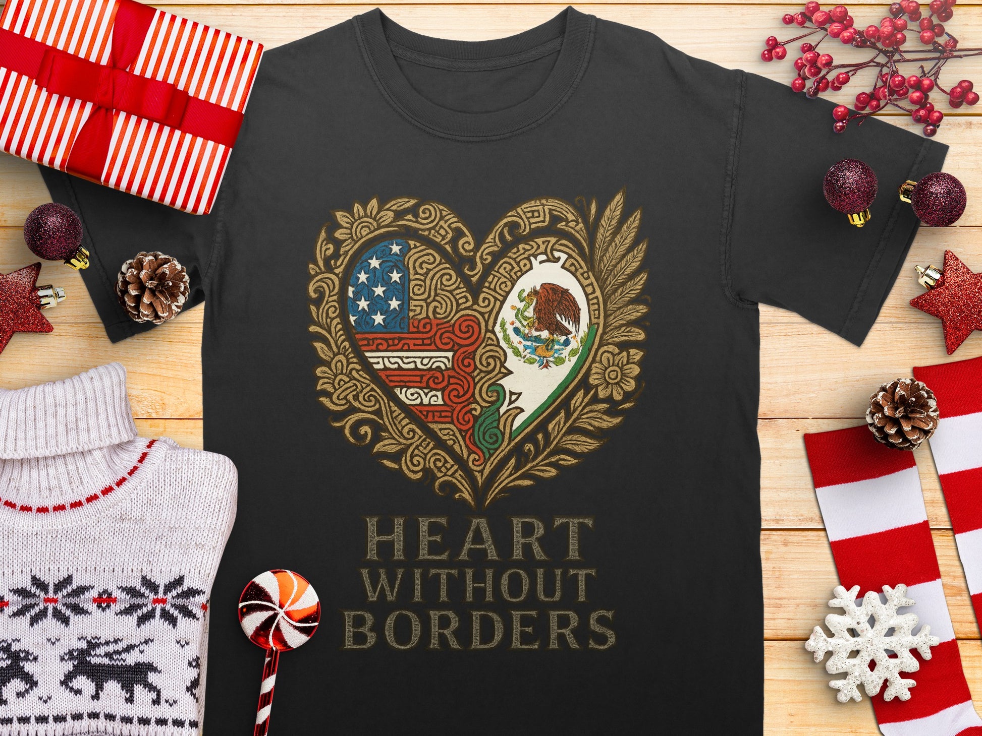 Heart Without Borders Graphic T-Shirt