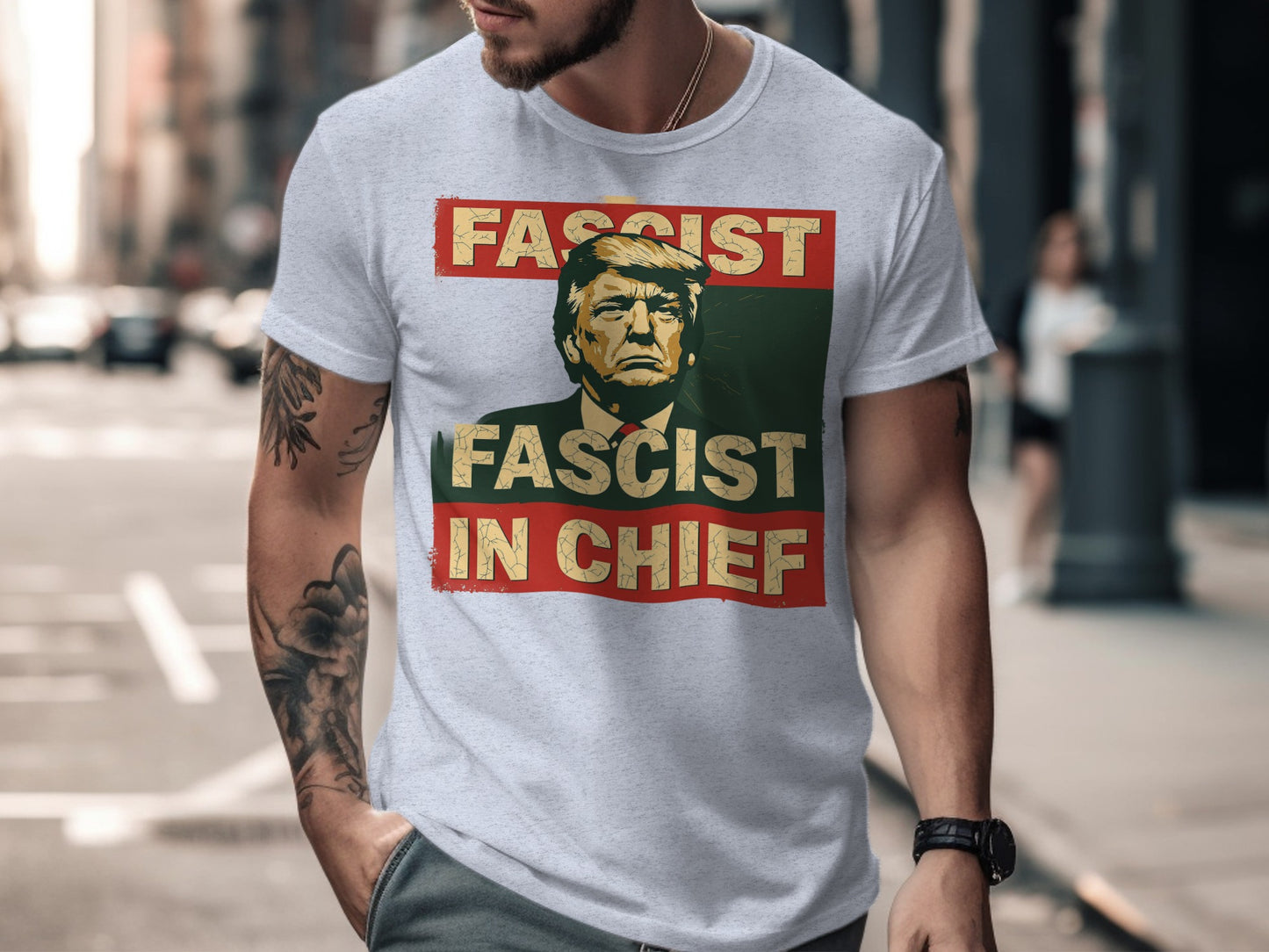 Fascist In Chief Graphic Tee Bold Statement T-Shirt Product