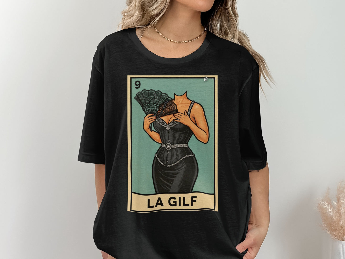 Unique Graphic La Gilf Card Design T-shirt Product