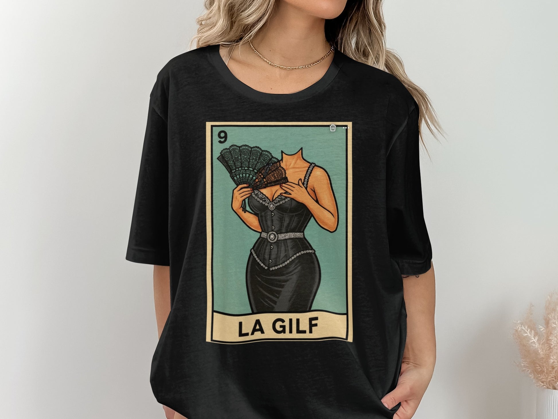Unique Graphic La Gilf Card Design T-shirt Product