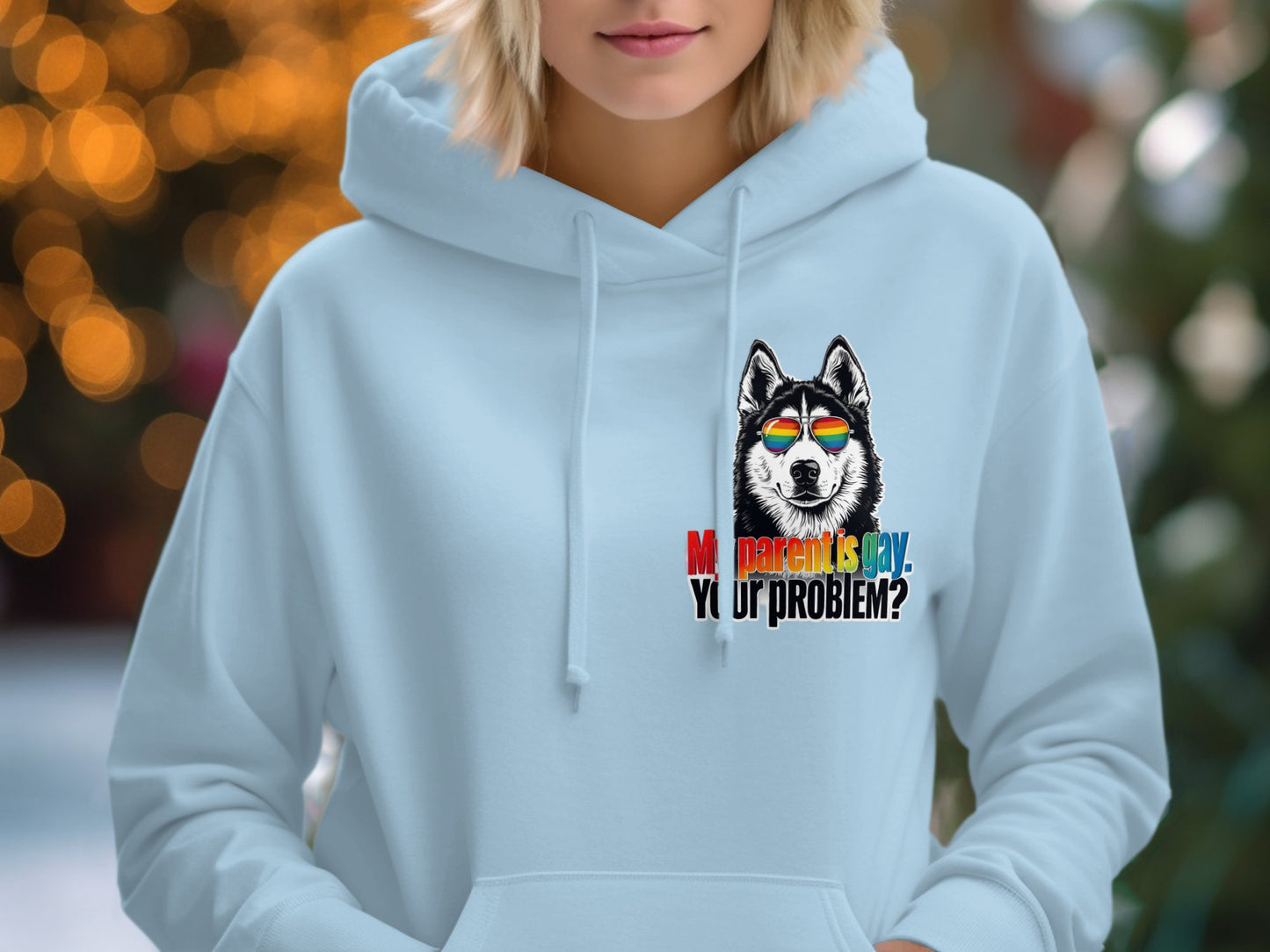 My Parents Are Gay Your Problem Hoodie product