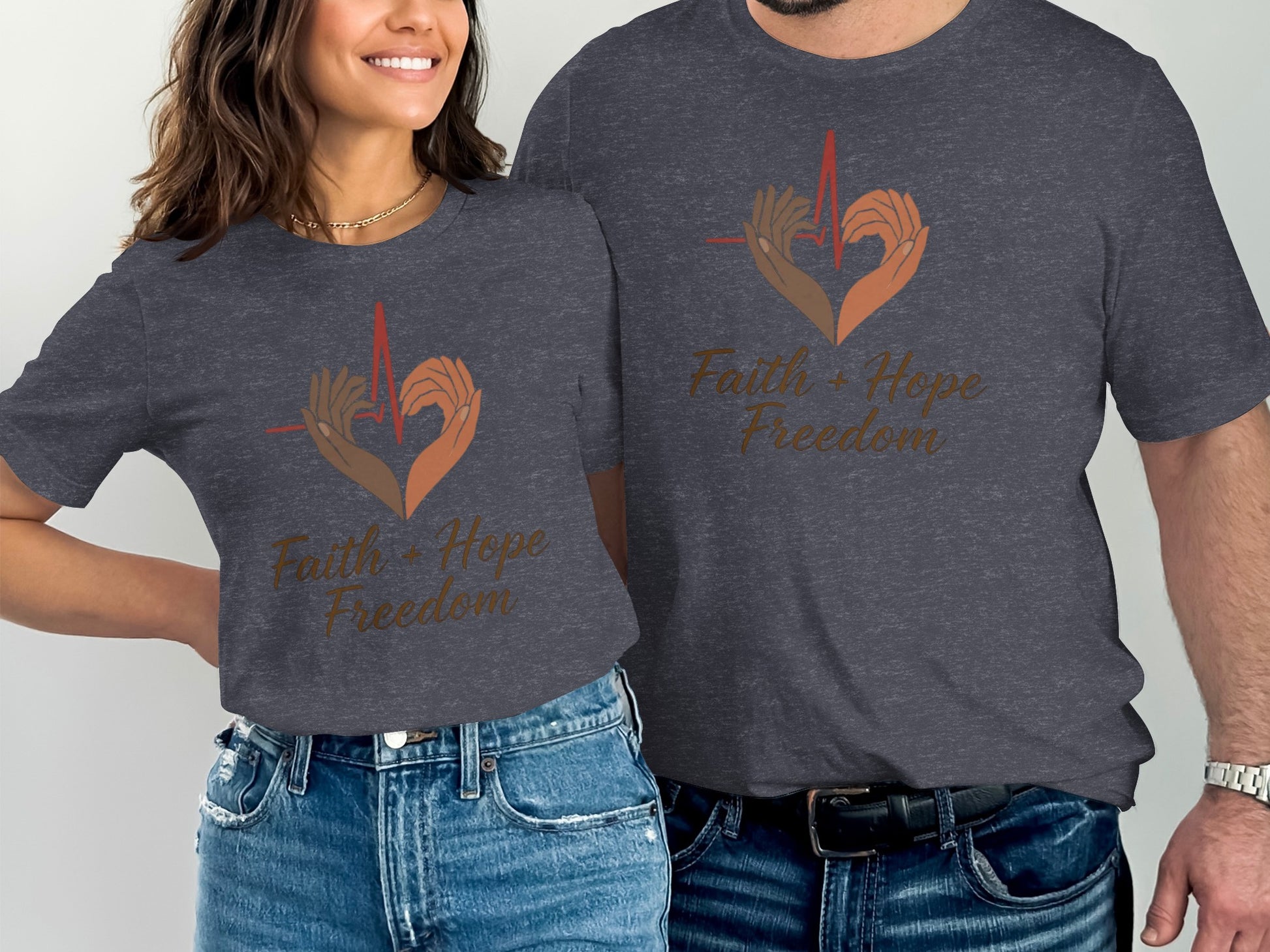 Faith Hope Freedom Inspirational T-shirt product