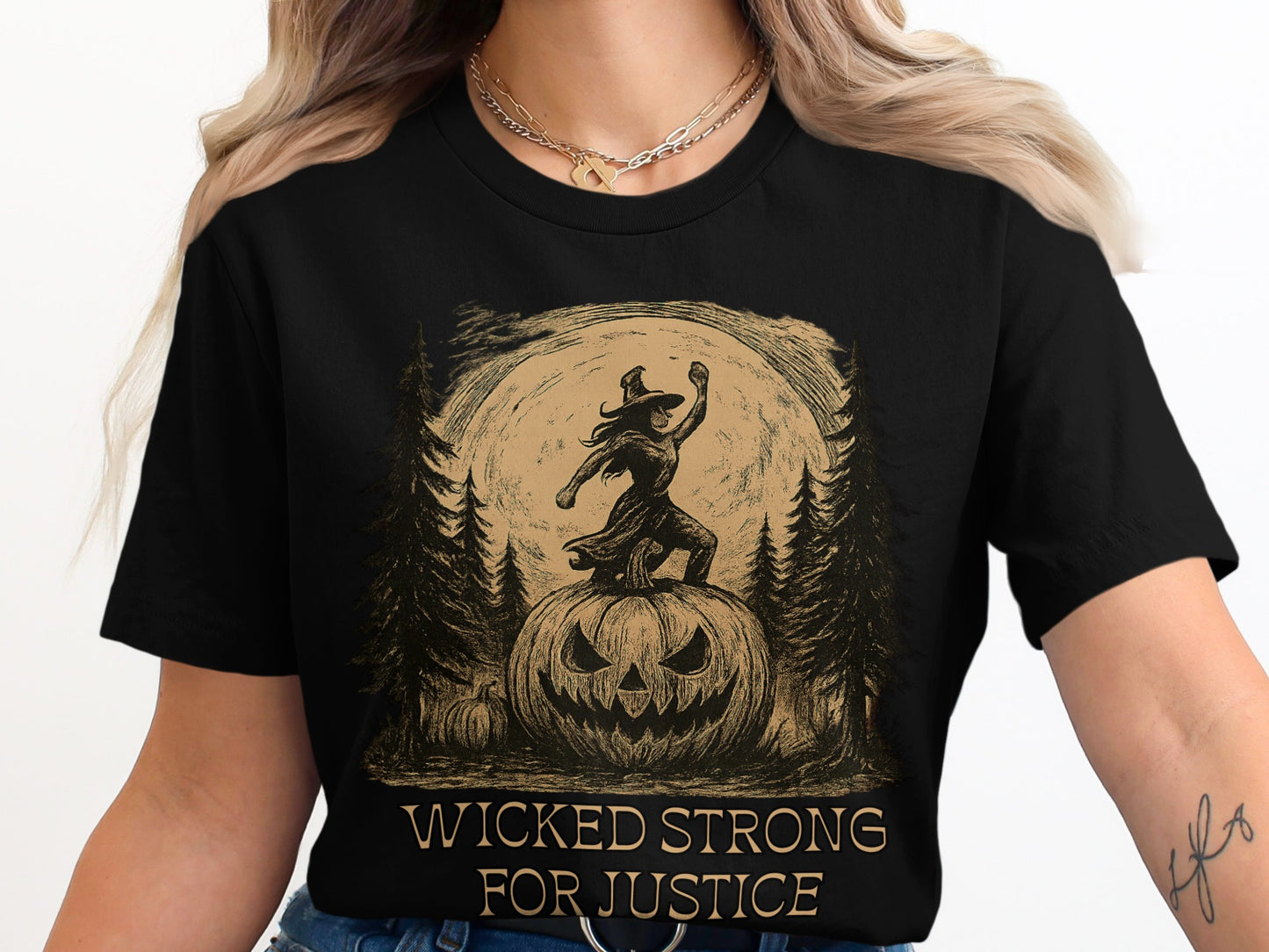 Wicked Strong For Justice Halloween shirt product