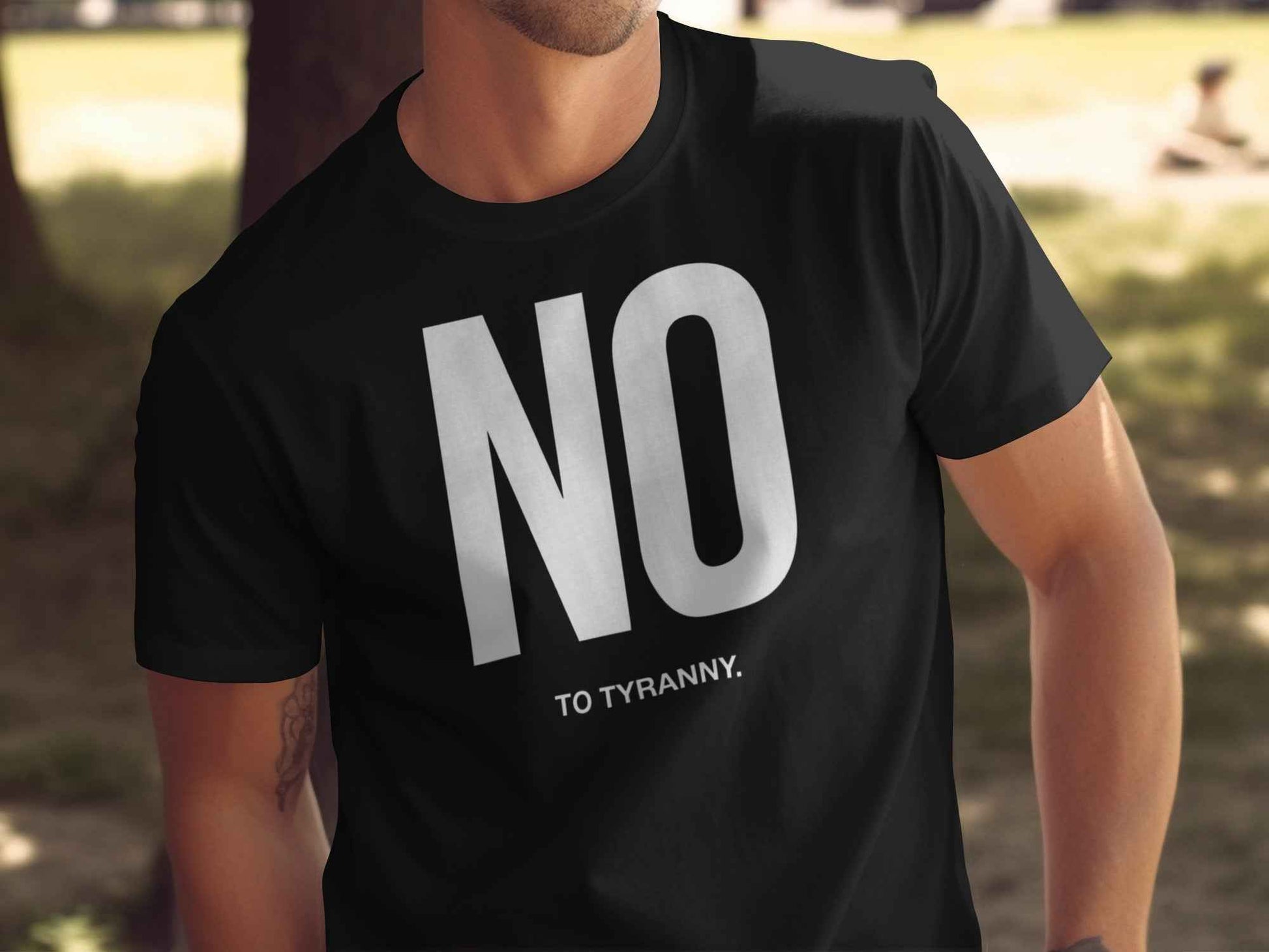 No To Tyranny T-Shirts, Resist Oppression Tee, Freedom Fighter Shirt, Activist Wear, Anti-Authoritarian Apparel, Human Rights Top