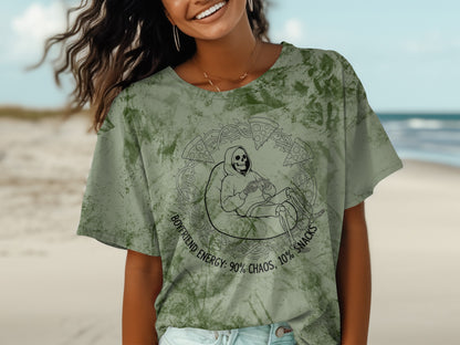 Boyfriend Energy 90 Percent Chaos 10 Percent Snacks Shirt