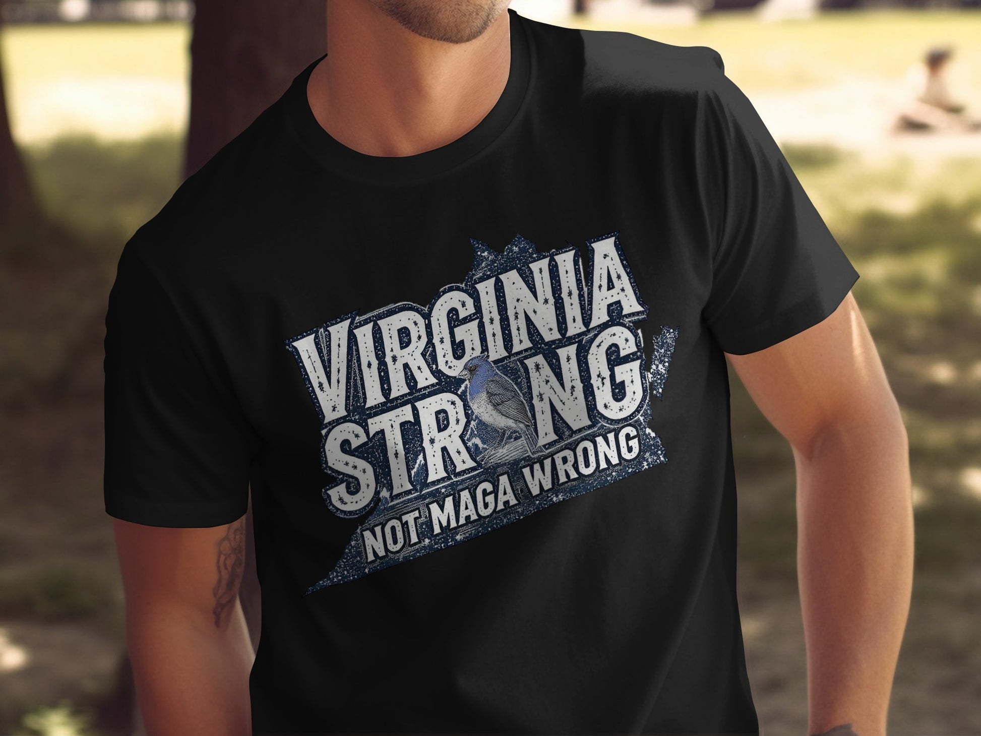 Virginia Strong Not Maga Wrong T-shirt product