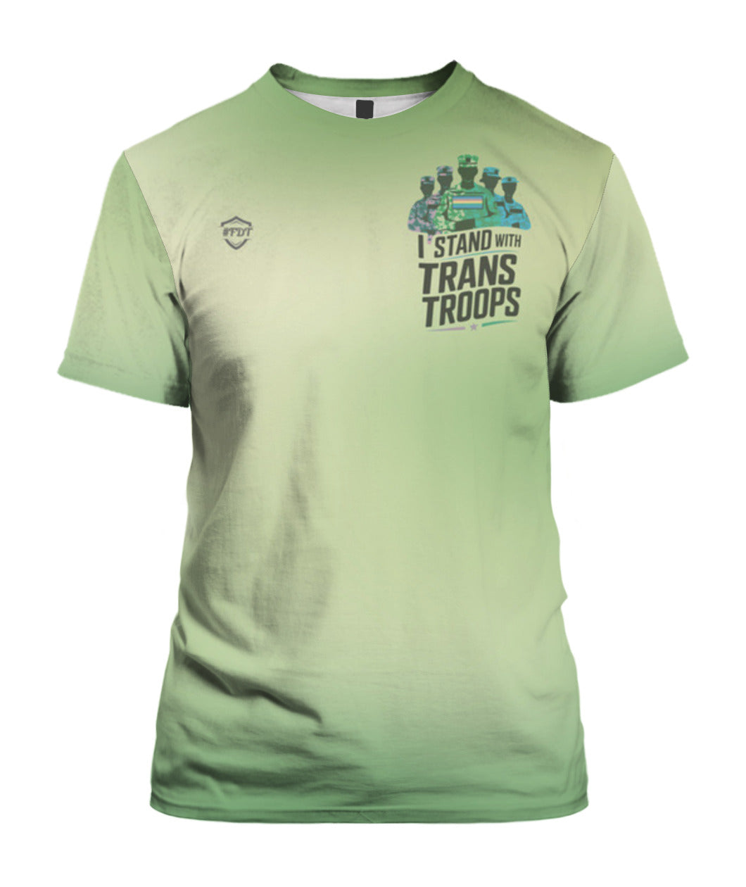 Military Support for Transgender Rightst Shirt – Stand with Trans Troops 🏳️‍⚧️🧢