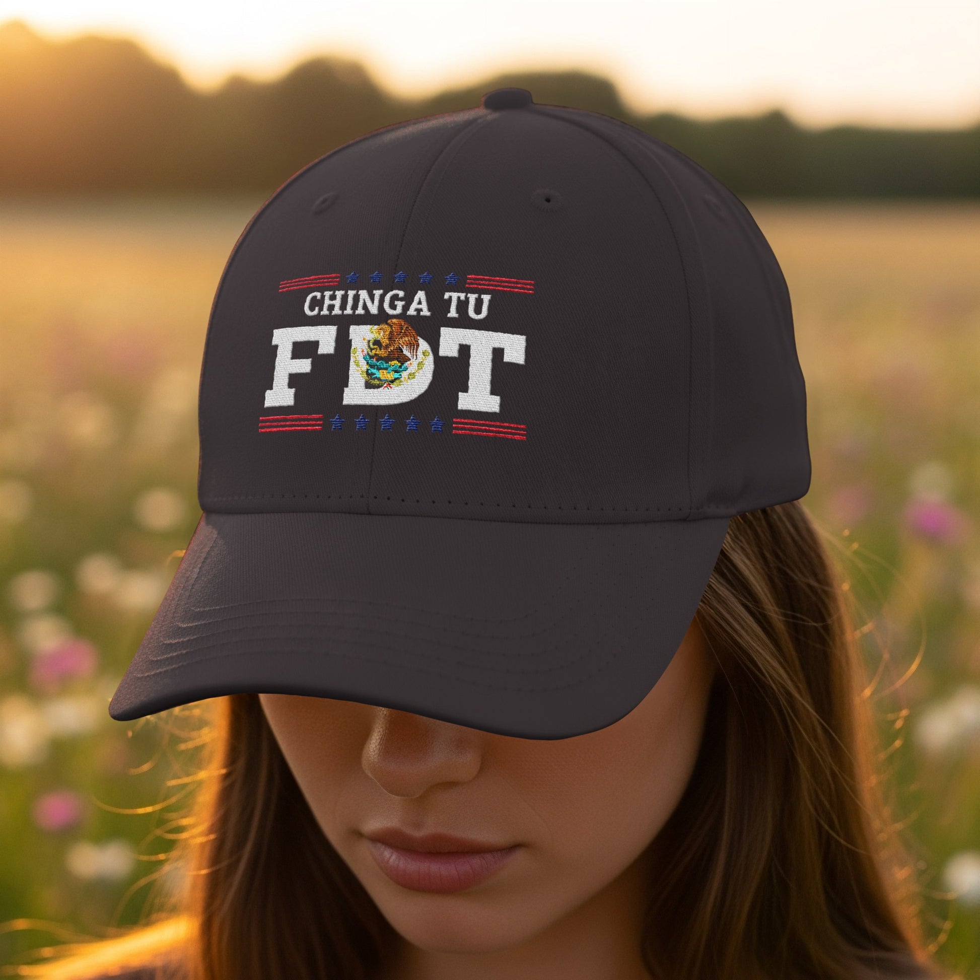 Chinga Tu FDT Embroidered Baseball Cap product
