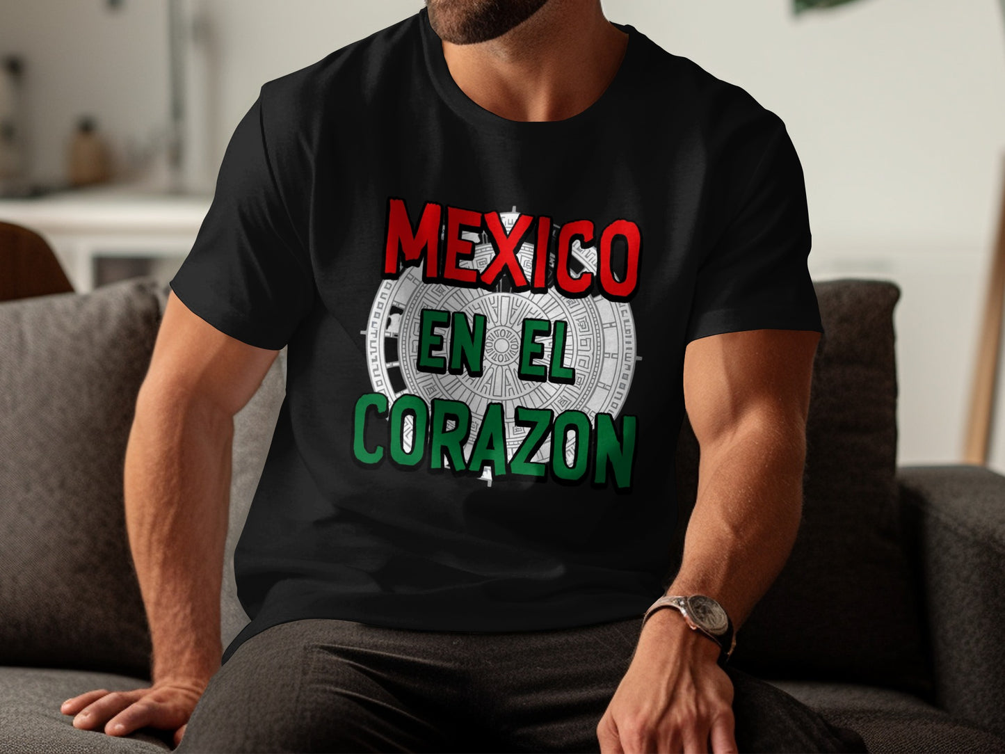 Mexico en el Corazon Graphic Tee Shirt product type