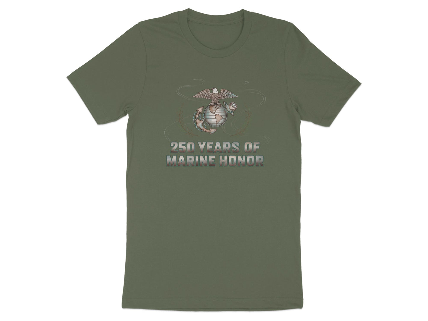 250 Years of Marine Honor Graphic Unisex T-Shirt