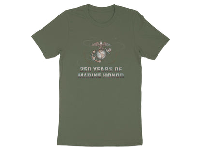 250 Years of Marine Honor Graphic Unisex T-Shirt
