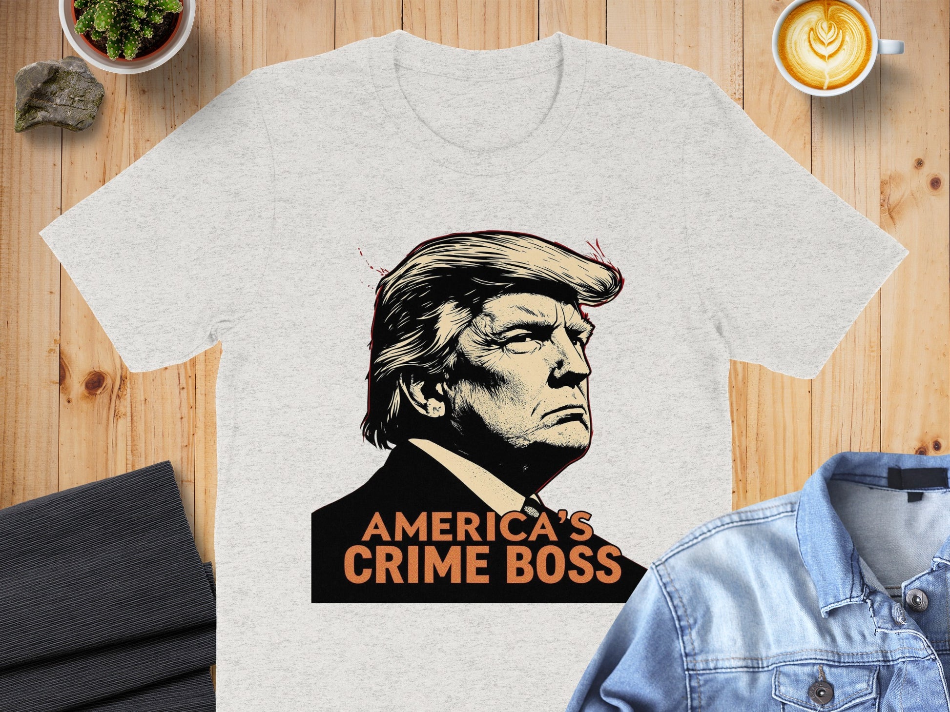 America's Crime Boss Graphic T-shirt product type
