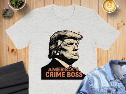 America's Crime Boss Graphic T-shirt product type