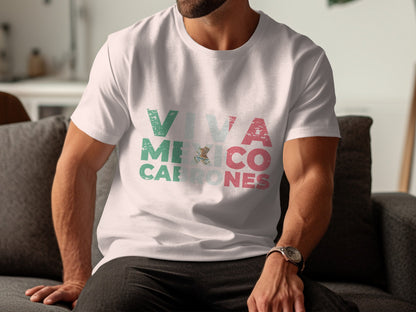 VIVA MEXICO CABRONES Graphic Tee Shirt product