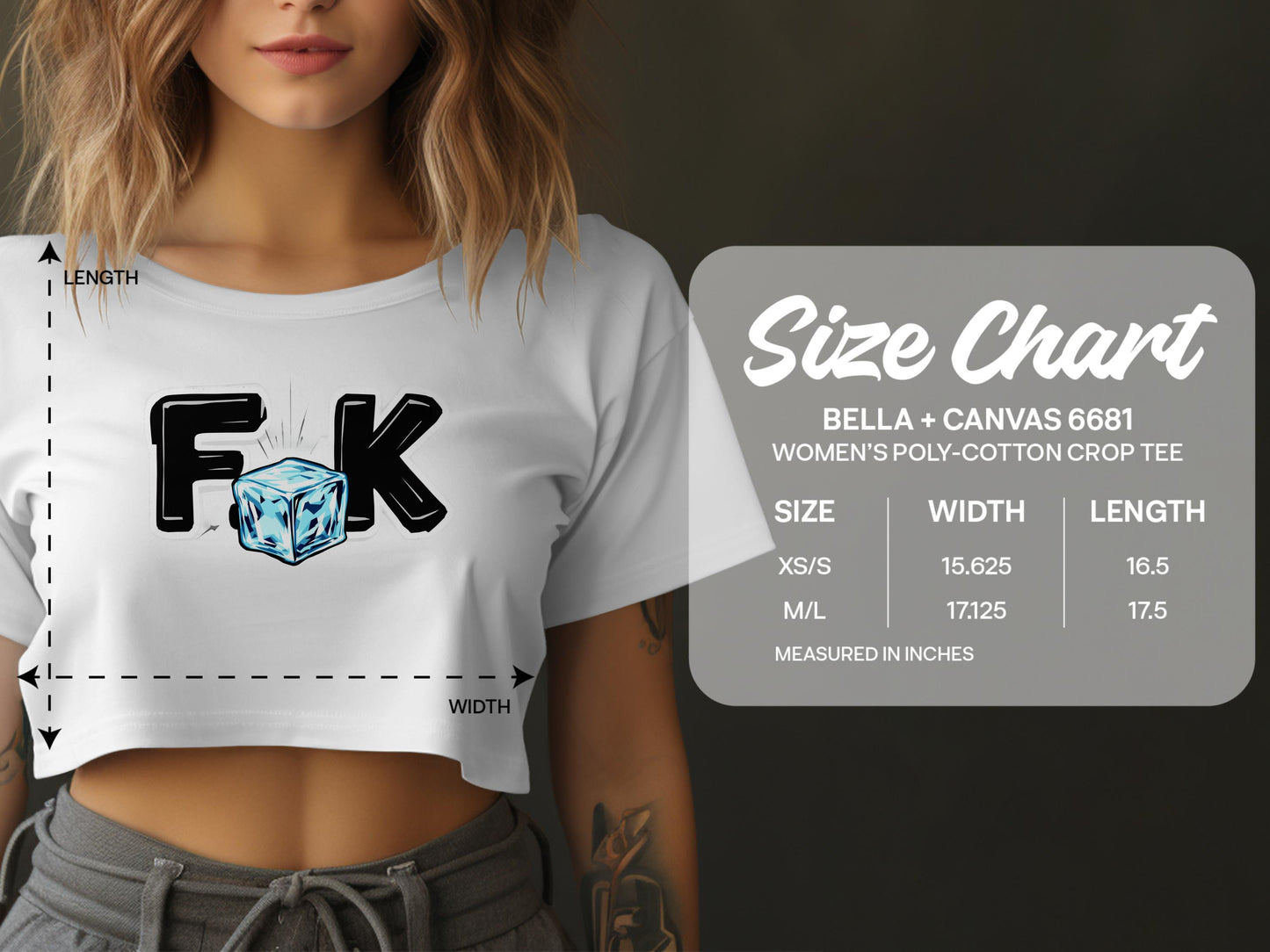 Ice Cube F*** Crop Top Womens Fashion Apparel product