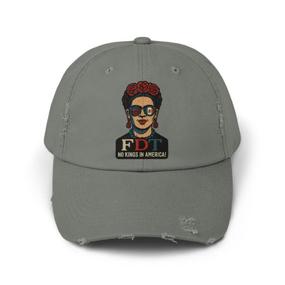 Stylish No Kings in America Frida Kahlo Designed Hat