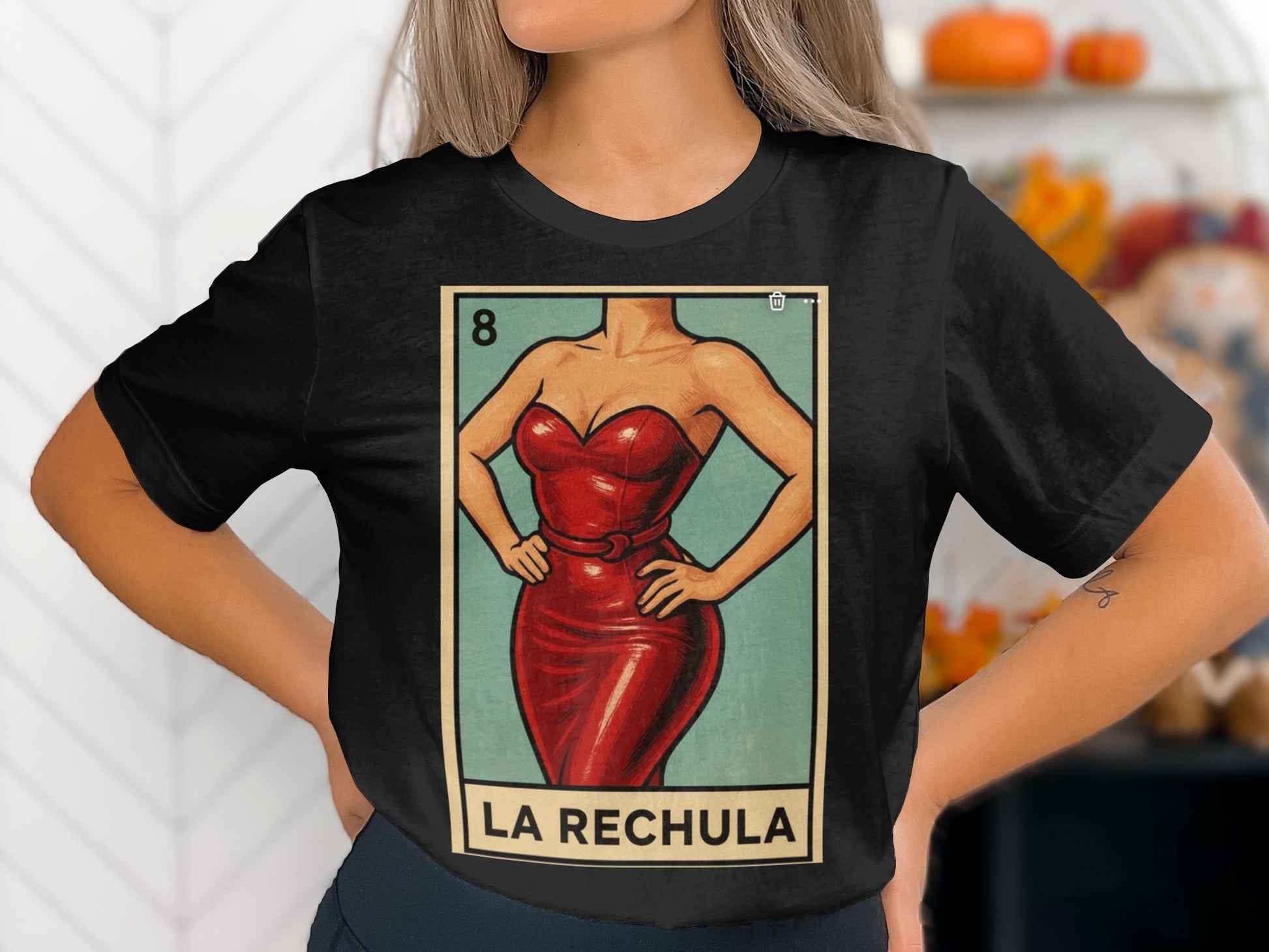 Stylish La Rechula Graphic Tee for a Bold Statement product type