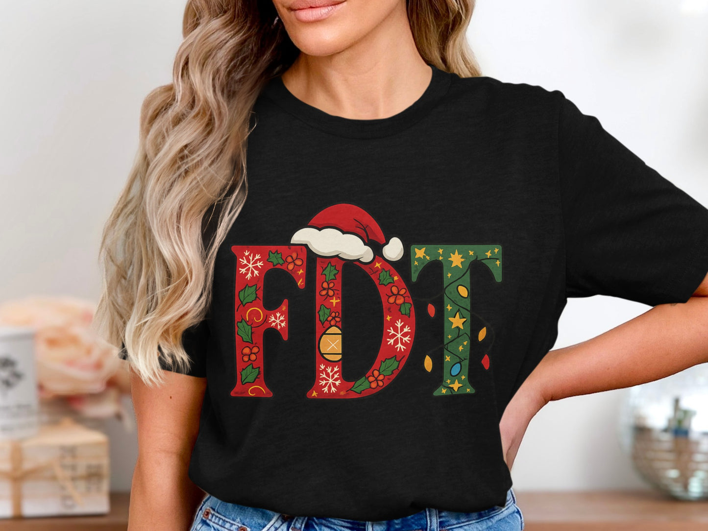 Christmas Holiday FDT Graphic Shirt