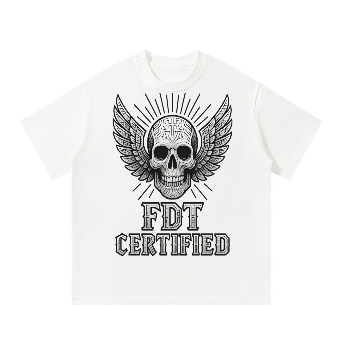 FDT Certified Unisex Oversized T-Shirt