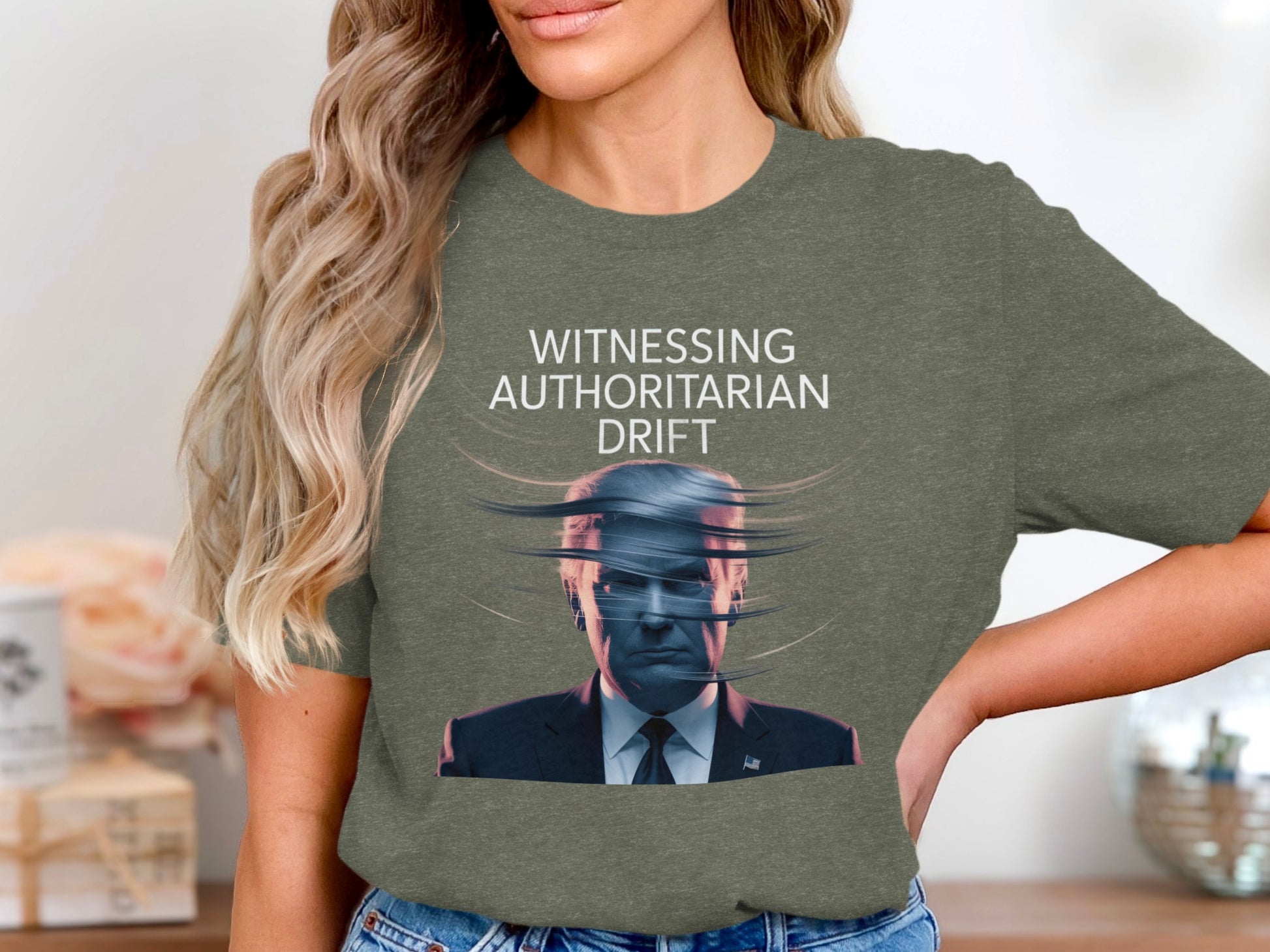 Witnessing Authoritarian Drift Graphic T-Shirt product