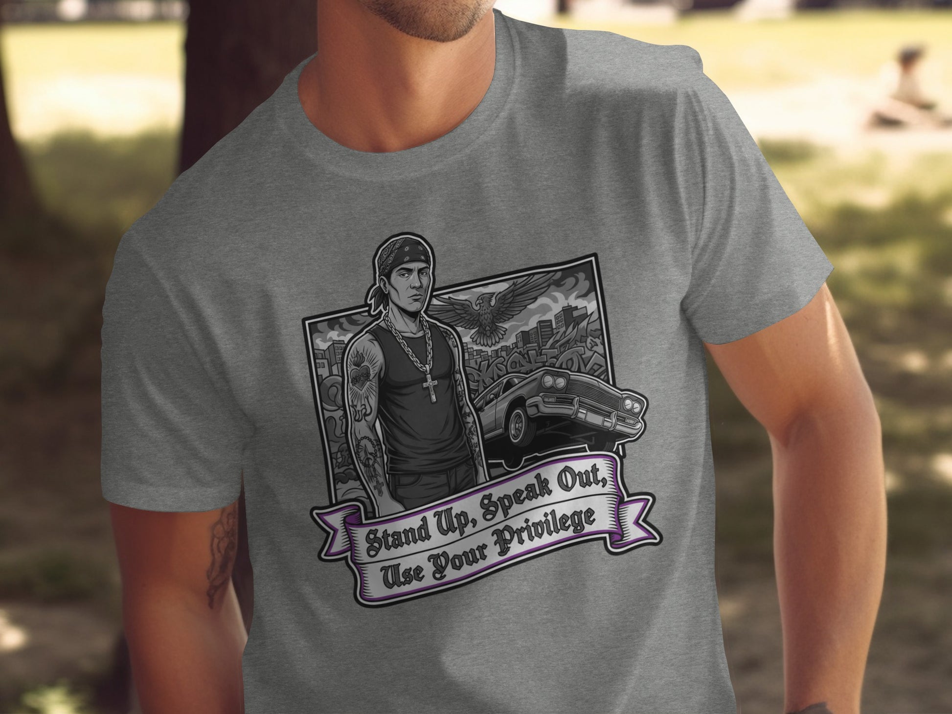 Stand Up Speak Out Use Your Privilege T-shirt