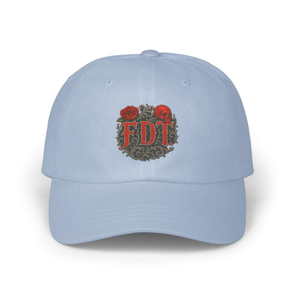 Unique EDT Logo Embroidered Light Blue Hat product