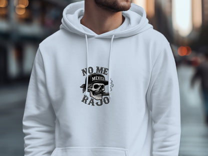 No Me Rajo Mexico Skull Hooded Sweatshirt product