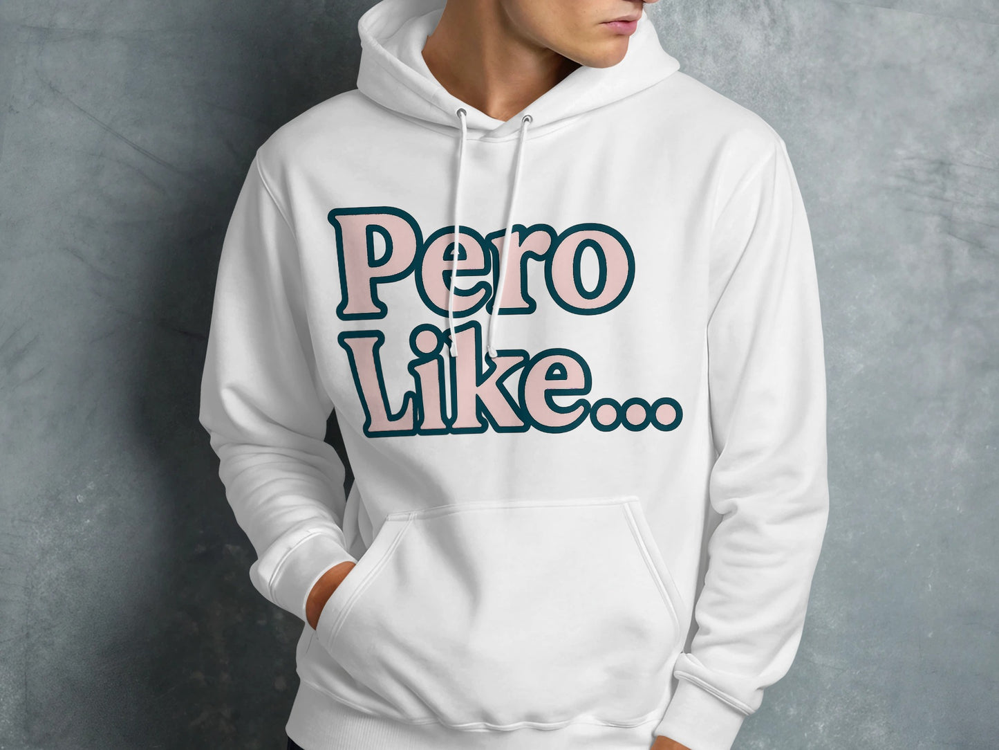 Pero Like Graphic Hoodie product type
