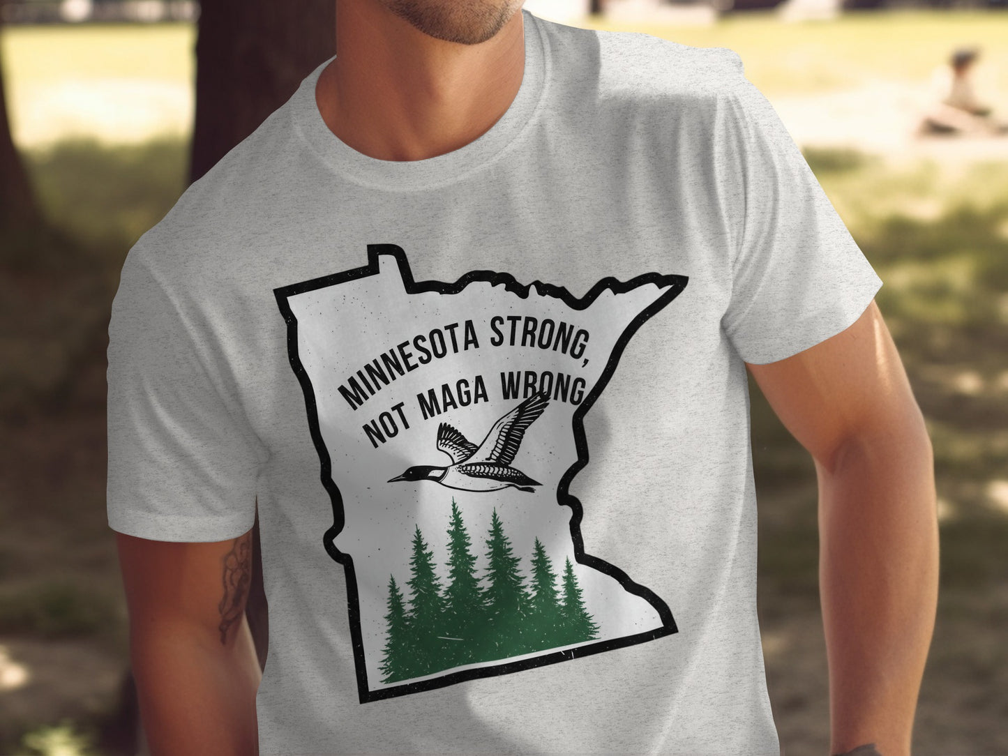 Minnesota Strong Not Maga Wrong T-shirt product
