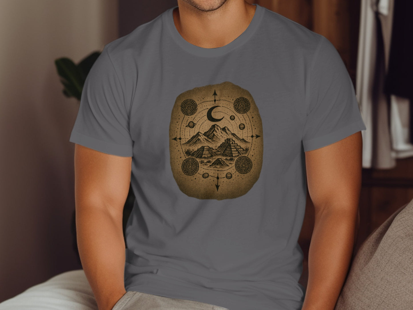 Vintage Mountain Graphic Unisex T-Shirt product
