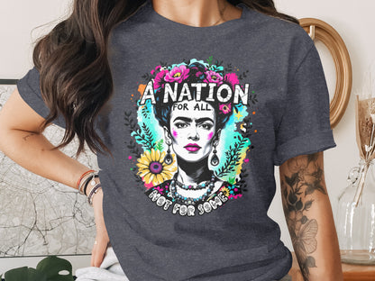 A Nation For All Not For Some Graphic Tee product