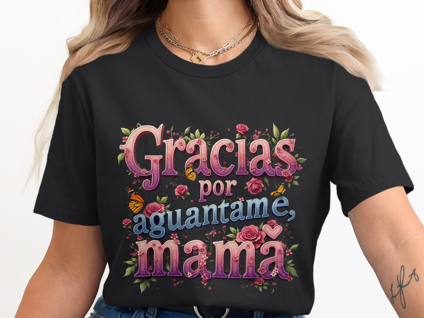 Gracias por Aguantarme Mamá Graphic Tee product