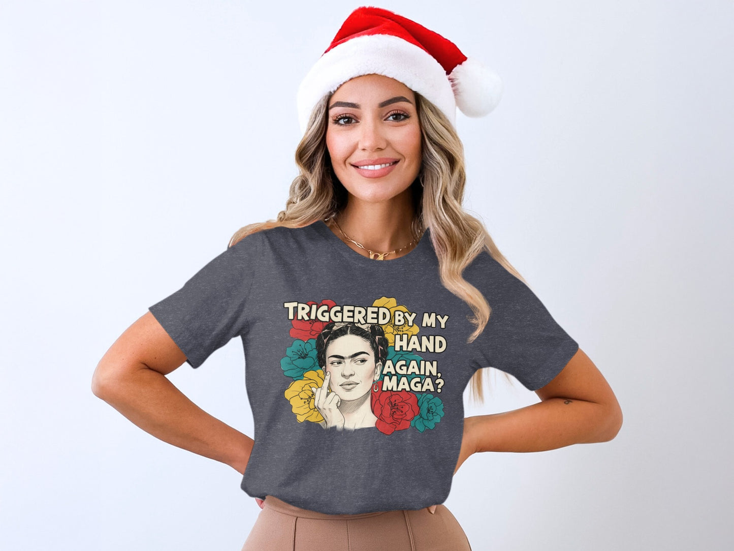 Triggered By My Hand Again MAGA T-Shirt