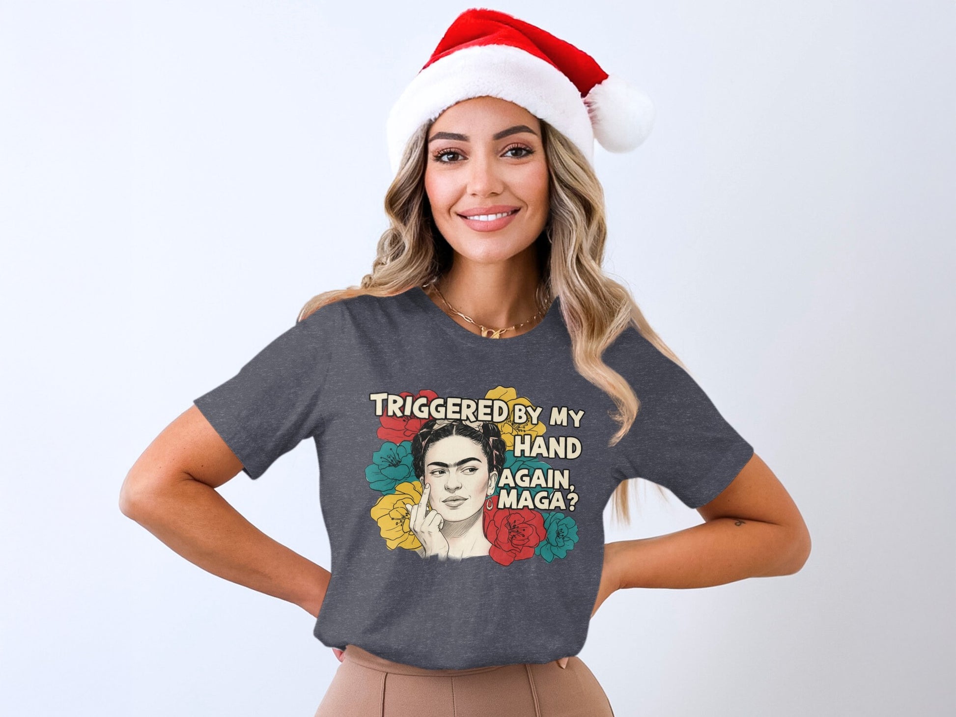 Triggered By My Hand Again MAGA T-Shirt