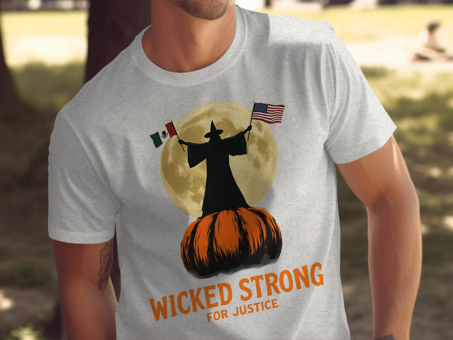 Wicked Strong for Justice Halloween T-Shirt product type