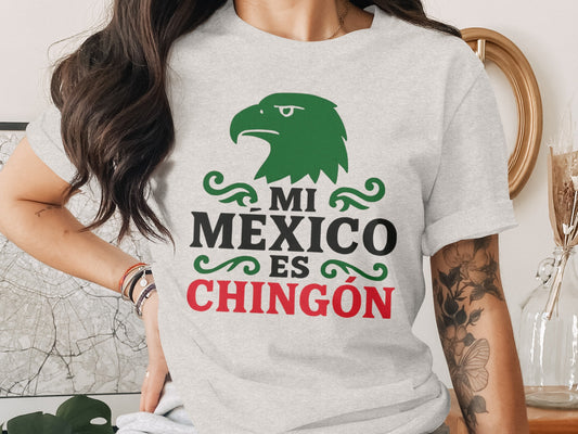 Mi Mexico Es Chingón Bold Statement T-Shirt Product