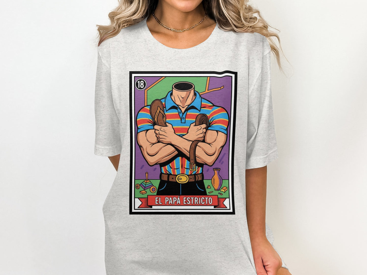 El Papa Estricto Graphic Tee Shirt product