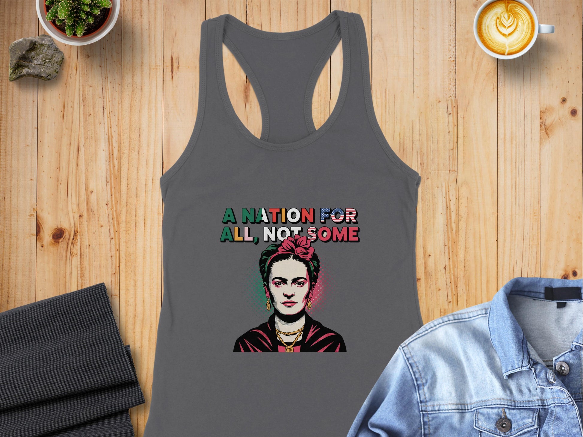 A Nation For All Not Some Graphic Tank Top Product