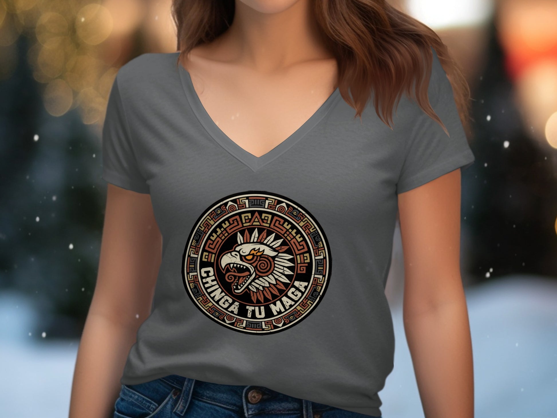 Chinga Tu Mapa Mayan Inspired Graphic Tee product