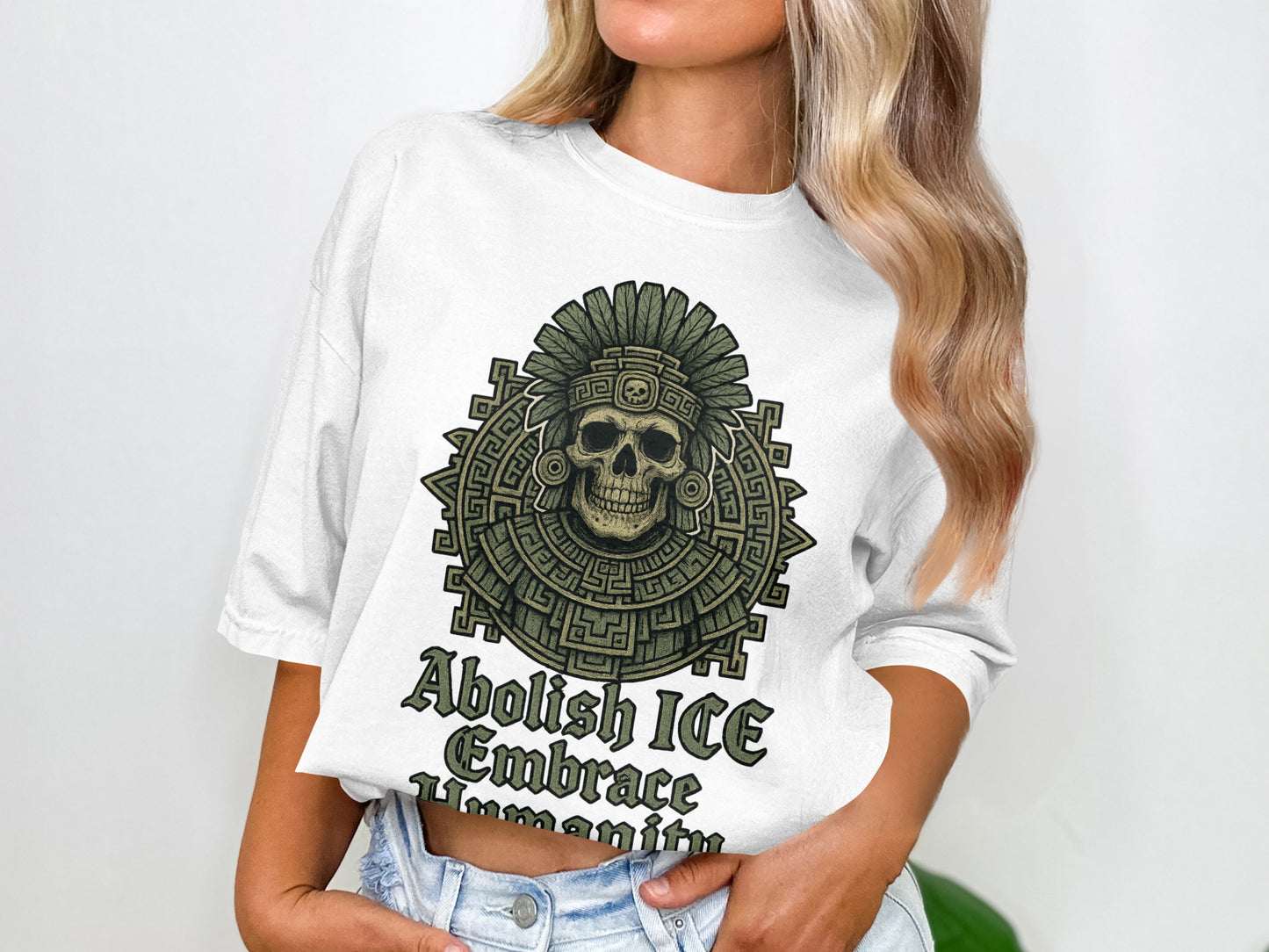 Abolish ICE Embrace Humanity Statement Shirt
