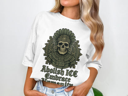 Abolish ICE Embrace Humanity Statement Shirt