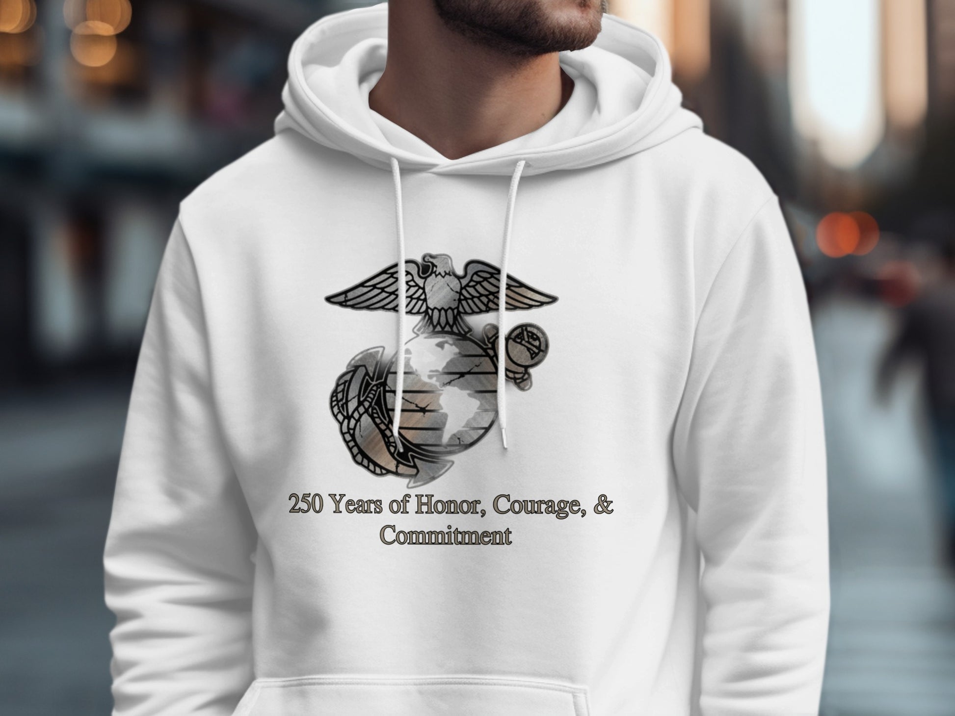 250 Years of Honor Courage and Commitment Hoodie