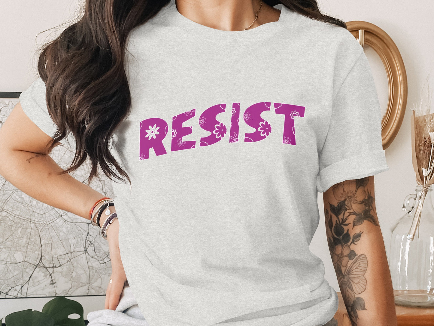 Resist Graphic Women's T-Shirt