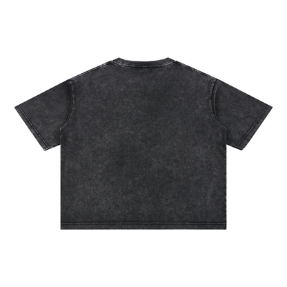 Are We Great Yet with Subtle FDT Mineral Wash Boxy Cotton T-ShirtAre