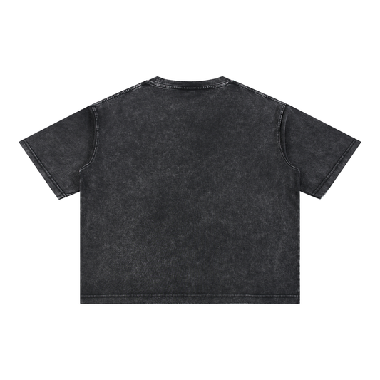 Are We Great Yet with Subtle FDT Mineral Wash Boxy Cotton T-ShirtAre